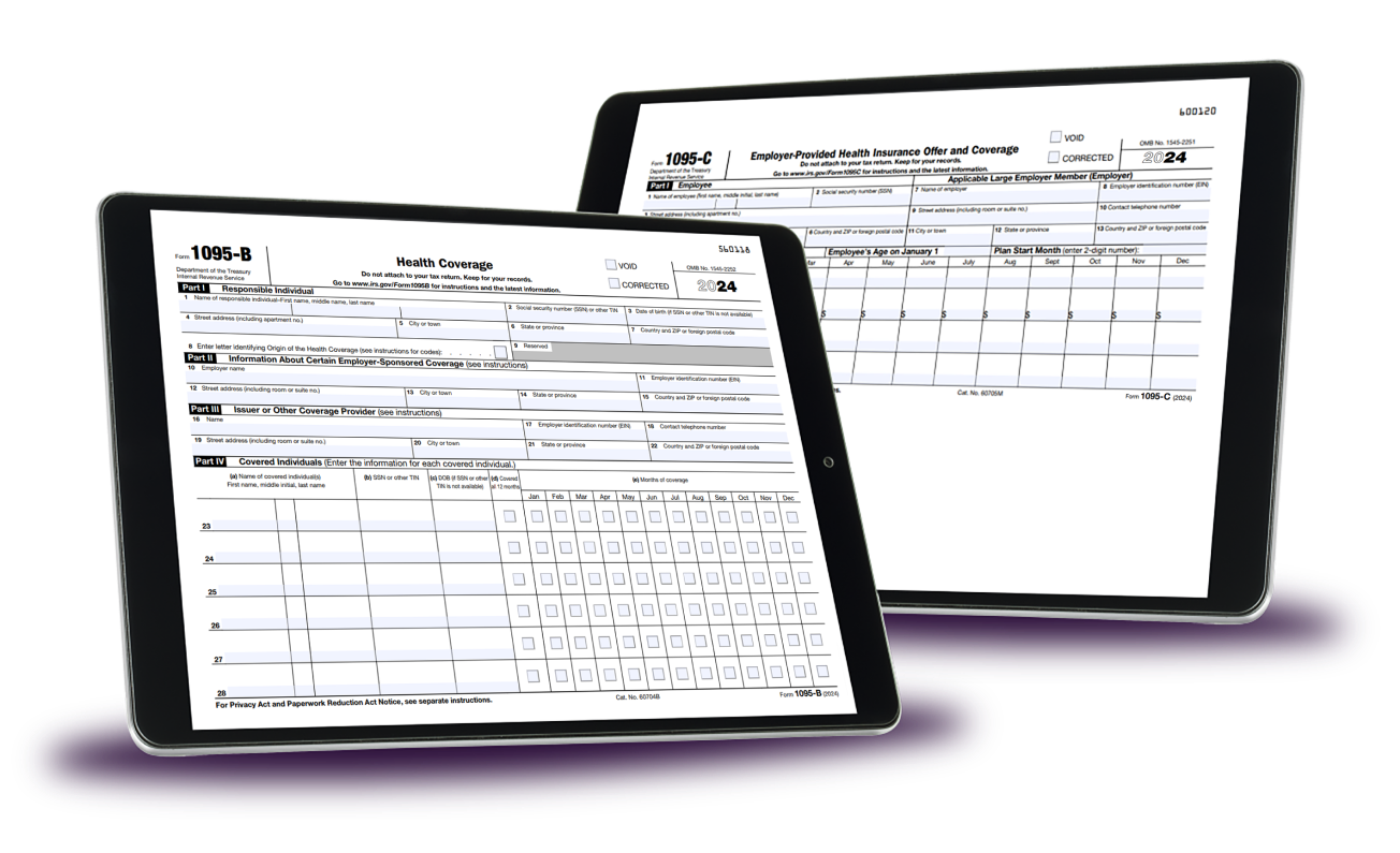 File ACA 1095 Forms Online for the 2024 tax year